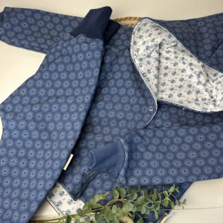 Softshelljacke und Softshellhose Set blau 74/80